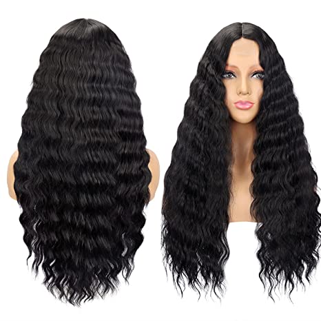 150% -250% density 12-30 Inches 360 Lace wig Loose Deep Wave Virgin Human Hair Natural Color