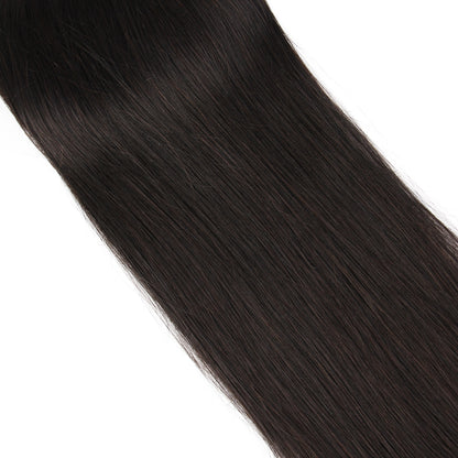 5*5 Lace Top Closure Pre Plucked Natural Hairline Straight  Virgin Human Hair Natural Color