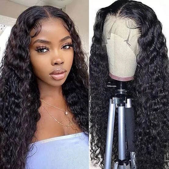 150% -250% density 8-26inch  Full lace Wigs Jerry curl  Virgin Human Hair Natural Color